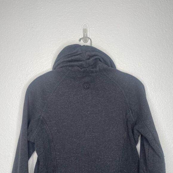 Lululemon Womens Jacket Size 6 Dark Gray Long Sleeve Full Zip Casual Wear - Picture 12 of 13